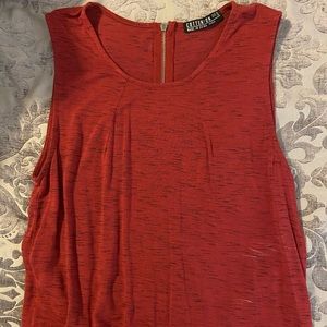 Cotton-On soft tank w/ zipper